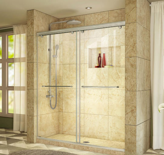 puertas de ducha doble corredizas diseño único y espectacular de Euroduchas